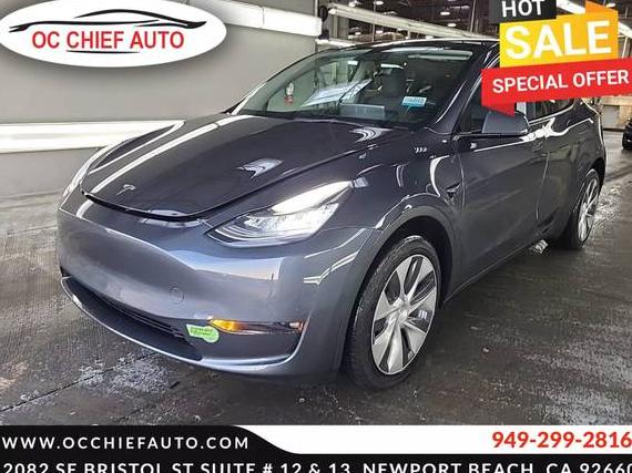 TESLA MODEL Y 2022 7SAYGDEEXNF460529 image